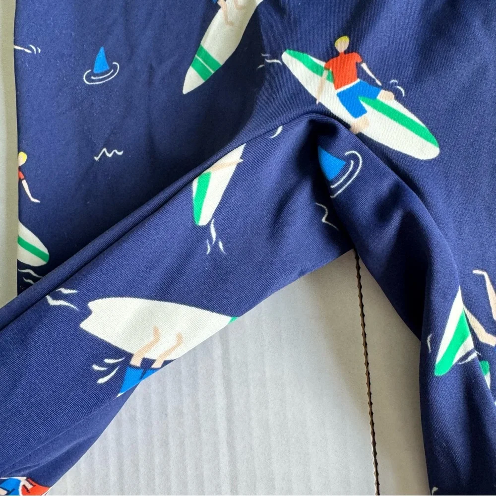 Mini Boden Blue Swim Bottoms Size 5-6Y Trunks Summer Surfboard Water Vacation - Picture 5 of 9